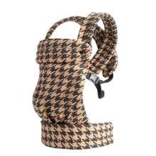 Mijn Hummeltje Snug Sling™ – Zacht & Dichtbij – Baby & Peuter draagzak Koffie Zwart   Pied de poule | Educatief Speelgoed