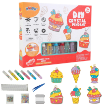 Mijn Hummeltje Pendant Craft Set™   Kunst met een magisch vleugje   DIY Hangerset Ijsjes | Educatief Speelgoed