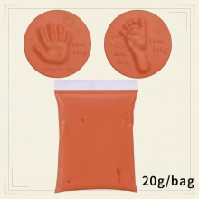 Mijn Hummeltje Baby Imprint Clay Kit – Herinnering & Uniek – Klei Afdruk Set Oranje – Starter set | Educatief Speelgoed