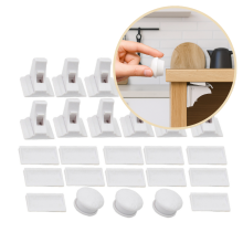 Mijn Hummeltje SafeSpace Click – Onzichtbare Bescherming – Magnetisch Kinderslot Zonder Boren 12x Lockie incl. 3X sleutels | Educatief Speelgoed