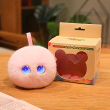 Mijn Hummeltje AiBuddy – Pratende AI knuffel met Spraakchat Roze | Educatief Speelgoed