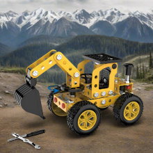 Mijn Hummeltje MetalBuild – Stoer & Educatief – Constructie Voertuig Set Technisch voertuig   112 stuks | Educatief Speelgoed