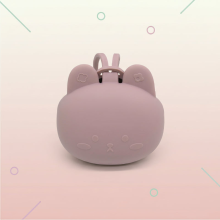 Mijn Hummeltje Personalized Pacifier Case – Gegraveerd & Praktisch – Gepersonaliseerde fopspeen houder Stofroze | Educatief Speelgoed