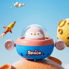 Mijn Hummeltje Push and Go UFO Toy – Motoriek & Speels – UFO Speelgoed Pinguïn | Educatief Speelgoed