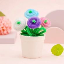 Mijn Hummeltje CraftBloom – Kleurrijk & Creatief – DIY Bloempot Knutselset Anjer | Educatief Speelgoed