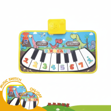 Mijn Hummeltje LittleComposer – Educatief & Muzikaal – Baby Piano Speelmat Geel | Educatief Speelgoed
