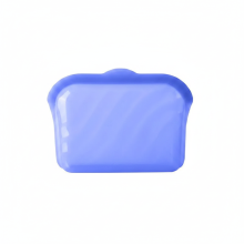 Mijn Hummeltje MealSaver – Praktisch & Herbruikbaar – Siliconen Bewaarzak voor Voedsel Blauw / Klein | Educatief Speelgoed