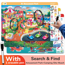 Mijn Hummeltje Search and Find Game – Leren & Speels – Activiteiten Boek Park | Educatief Speelgoed