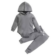 Mijn Hummeltje Mini Fashion™   Warm & Stijlvol   Warme Set voor Baby's Grijs / 80 (12 18 maanden) | Educatief Speelgoed