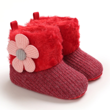 Mijn Hummeltje Mini Fashion™   Altijd Warme Voeten   Kinder Winterschoenen Rood   Roze Bloem / 16 (0 6 maanden) | Educatief Speelgoed