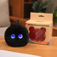 Mijn Hummeltje AiBuddy – Pratende AI knuffel met Spraakchat Zwart | Educatief Speelgoed
