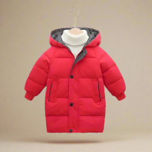 Mijn Hummeltje CuddleCoat – Knus & Beschermend – Katoenen Winterjas Rood / 110 (4 jaar / 59 cm / 80 cm) | Educatief Speelgoed