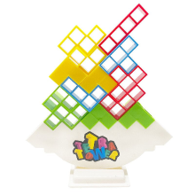Mijn Hummeltje Balance Puzzle Tower™   Bouw en balanseer!   Tetris toren | Educatief Speelgoed