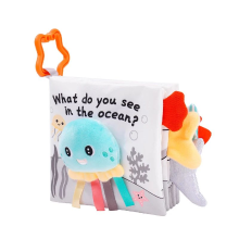 Mijn Hummeltje Soft Sensory Book – Voelen & Ontdekken – Baby Boekje Oceaan | Educatief Speelgoed