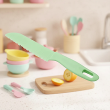 Mijn Hummeltje MiniChef – Veilig & Kindvriendelijk – Kinder Snijmes Lichtgroen | Educatief Speelgoed