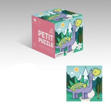 Mijn Hummeltje Tiny Brain Boost™ – Leren Met Plezier – Dieren Kinderpuzzel Paarse Dino | Educatief Speelgoed