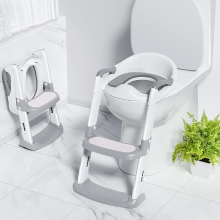 Mijn Hummeltje Potty Training Seat™   Zindelijkheidstraining voor kleintjes   Opvouwbaar stoelpotje Wit | Educatief Speelgoed