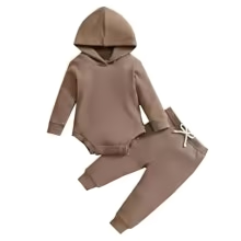 Mijn Hummeltje Mini Fashion™   Warm & Stijlvol   Warme Set voor Baby's Bruin / 74 (6 12 maanden) | Educatief Speelgoed