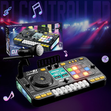 Mijn Hummeltje MiniDJ – Muzikaal & Interactief – DJ Mixer Speelgoed Zwart | Educatief Speelgoed