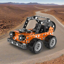 Mijn Hummeltje MetalBuild – Stoer & Educatief – Constructie Voertuig Set Offroad model 164 stuks | Educatief Speelgoed