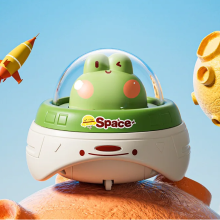 Mijn Hummeltje Push and Go UFO Toy – Motoriek & Speels – UFO Speelgoed Kikker | Educatief Speelgoed