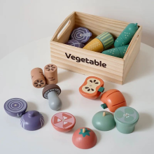 Mijn Hummeltje Cutting Play Set™ – Snij & Speelplezier – Keuken Speelgoed Groenten | Educatief Speelgoed