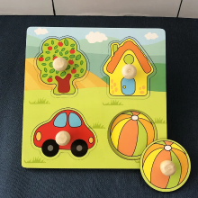 Mijn Hummeltje Clever Puzzle™   Slim Spelen   Houten Puzzel Huisje | Educatief Speelgoed