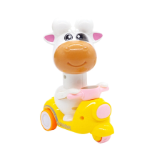 Mijn Hummeltje Animal Motorcycle Toy™   Avontuur op wielen   Speelgoedautootje Koe | Educatief Speelgoed