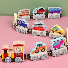 Mijn Hummeltje Tiny Express™ – Kleuren & Vormen   Houten Treinspeelgoed Transport | Educatief Speelgoed