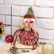 Mijn Hummeltje MerryBags – Luxe & Herbruikbaar   Feestelijke Kerst Cadeauzakjes Sneeuwpop | Educatief Speelgoed