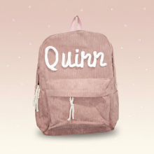 Mijn Hummeltje Kids Backpack – Gepersonaliseerde Rugzak voor Kinderen Roze Wit | Educatief Speelgoed