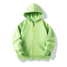 Mijn Hummeltje CoolKids – Stoer & Warm – Hoodie met rits Lichtgroen / 110 (4 5 jaar) | Educatief Speelgoed