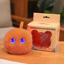 Mijn Hummeltje AiBuddy – Pratende AI knuffel met Spraakchat Oranje | Educatief Speelgoed