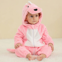 Mijn Hummeltje Mini Fashion™ – Dieren Dromenland – Kinder Dieren Onesie Roze draak / 120 (30 36 maanden) | Educatief Speelgoed