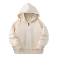 Mijn Hummeltje CoolKids – Stoer & Warm – Hoodie met rits Abrikoos / 140 (7 8 jaar) | Educatief Speelgoed