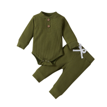 Mijn Hummeltje Mini Fashion™ – Comfortabel Baby Kledingset Legergroen / 70 (3–6 maanden) | Educatief Speelgoed