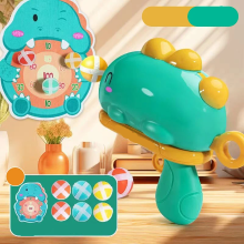 Mijn Hummeltje Target Rex™ – Dino Mikspel – Ballen pistool en doelwit Groen | Educatief Speelgoed