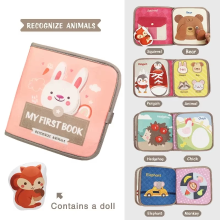 Mijn Hummeltje Adventure Busy Book™   Ontdek & Speel   Ontdek Boekje Dieren 2 | Educatief Speelgoed