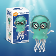 Mijn Hummeltje AquaDance – Interactief & Speels – Dansende Jellyfish Groen | Educatief Speelgoed