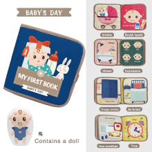 Mijn Hummeltje Adventure Busy Book™   Ontdek & Speel   Ontdek Boekje Baby Leven | Educatief Speelgoed
