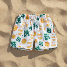 Mijn Hummeltje Beach Shorts – Lichtgewicht & speels – Tropisch Kinder Zwembroek Zomerpret / 120 (5–6 jaar) | Educatief Speelgoed