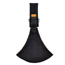 Mijn Hummeltje Baby Sling Carrier™   Verstelbare draagzak   Heupdrager Black Solid – Standard | Educatief Speelgoed