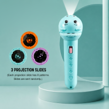 Mijn Hummeltje Story Torch™   Bedtijd Magie   Zaklamp projector Blauw | Educatief Speelgoed