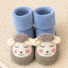 Mijn Hummeltje Mini Fashion™   Warm & Zacht   Anti Slip Sokken Hert   Blauw / 19 (6 9 maanden) | Educatief Speelgoed