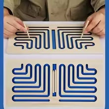 Mijn Hummeltje BrainBoost Puzzle Toy Pen™   Train je Brain   Puzzel Speelgoed Pen Blauw | Educatief Speelgoed