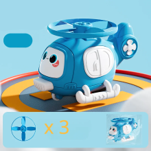 Mijn Hummeltje Hover Buddy™ – Luchtige Lachjes – Cartoon Helikopter Blauw | Educatief Speelgoed