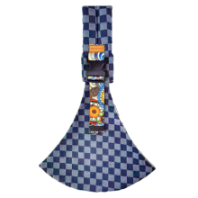 Mijn Hummeltje Baby Sling Carrier™   Verstelbare draagzak   Heupdrager Blue Check – Standard | Educatief Speelgoed