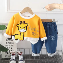 Mijn Hummeltje Mini Fashion™ – Zacht & Stoer – Kinder Kledingset Geel / 80 (4 12 maanden) | Educatief Speelgoed