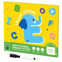 Mijn Hummeltje SmartMatch – Speels & Leerzaam – Magnetisch 2 in 1 teken  en puzzelboek Brieven | Educatief Speelgoed