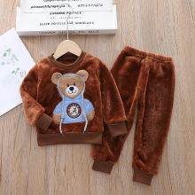 Mijn Hummeltje CozyBear – Warm & Zacht – Kinder Trainingspak met Berenmotief Bruin / 100 (1–2 jaar) | Educatief Speelgoed